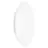 Ledvance LED Bulkhead Surface CIRCULAR 500 SENSOR PS Staal Wit 42W 3500lm - 830 Warm Wit | IP44 - Met Bewegings- en lichtsensor