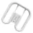 Osram Dulux-SQ LED 7W 720lm - 835 Warm Wit | 2-Pin - Vervangt 16W