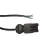 Noxion GST - Compatibel Voedingskabel Zwart - Mannelijk + Open uiteinden - 3m - 3 pole 0,75mm2