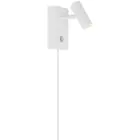 Nordlux LED Wandlamp Omar Wit 3.2W 320lm 41D - 827 Zeer Warm Wit | Dimbaar - Kantelbaar