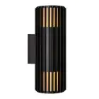 Nordlux Aludra Wandlamp Seaside Zwart Up & Down | Geschikt voor 2x E27